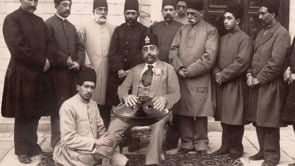 Naser al-Din Shah Qajar riding Koon’s Balloon Dog (Red), 2021