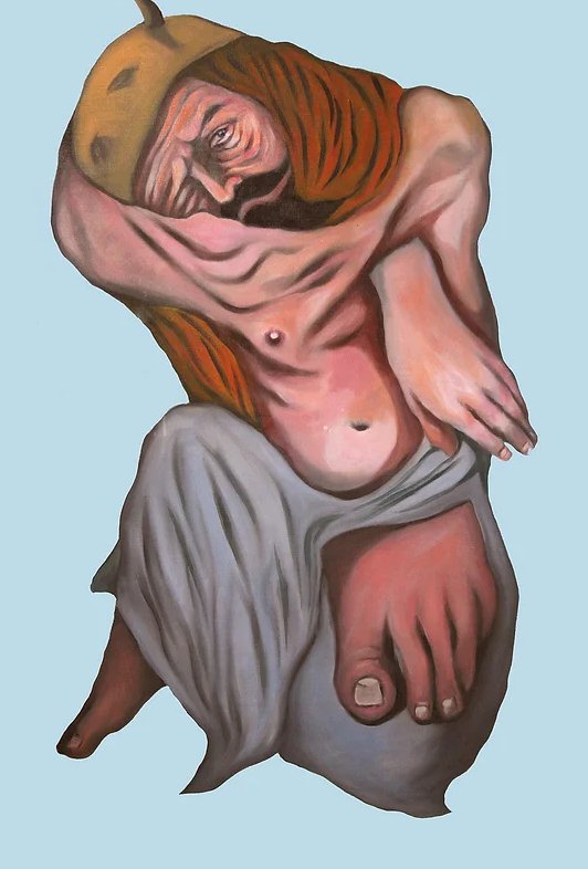 from the series Disorderly scuffled